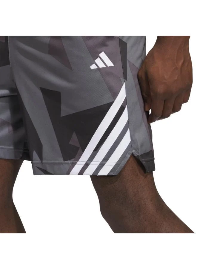 Adidas  ADIDAS BASKETBALL 3-STRIPES AOP SHORT for Men | Best Price UAE